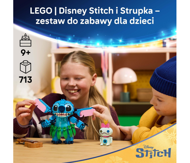 LEGO DISNEY 43296 Stitch i Strupka - 1529803 - zdjęcie 4